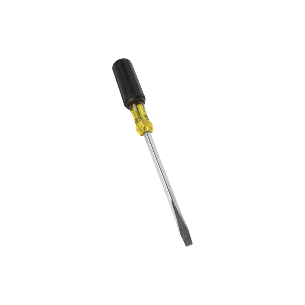 Klein Tools 5/16-Inch Keystone Screwdriver, 6-Inch Square Shank